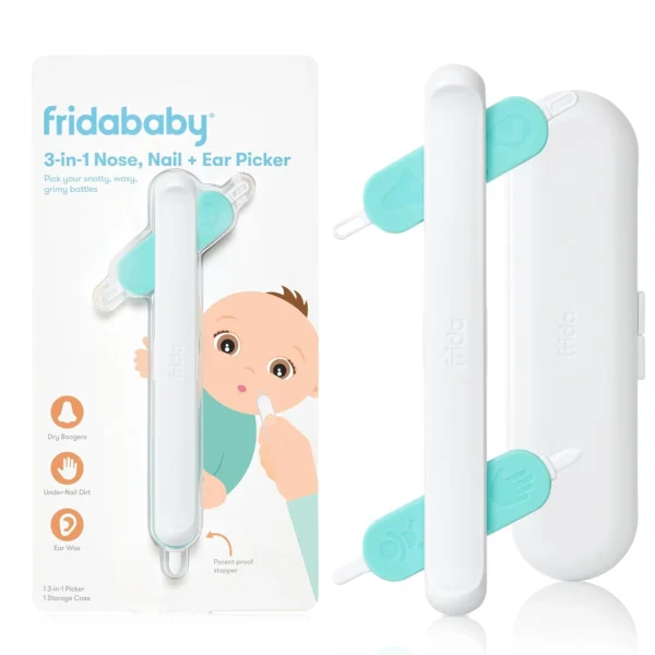 FridaBaby 3-in-1 Nose, Nail + Ear Picker | The Makers of NoseFrida