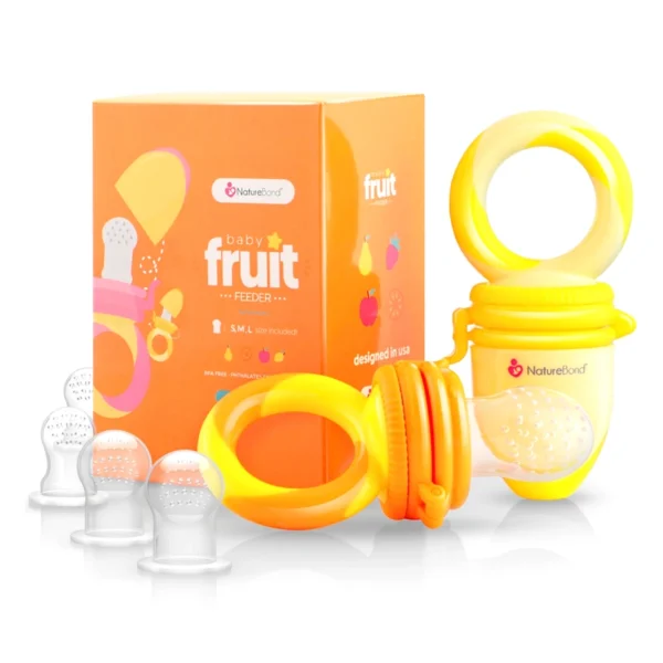 NatureBond Baby Food And Fruit Nibbler Pacifier Teether