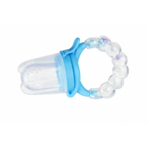 Lill Baby Silicone Fruit Feeder & Teething Pacifier with Rattle Handle