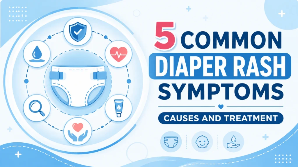 diaper rash Symptoms